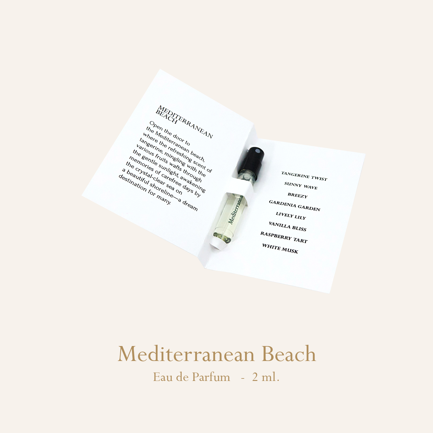 Mediterranean Beach - Eau de Parfum 2 ml. - Image 2
